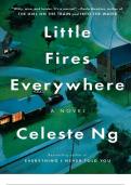 Little Fires Everywhere. A novel by Celeste Ng