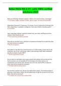 Relias PACU RN A V1 -with 100&percnt; verified solutions-2023