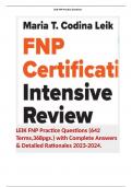 LEIK FNP / PSI FNP / AANP Test 2 / AANP FNP Certification & More. 