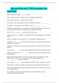 Barron&sol;Elsevier CCRN practice test questions