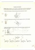 Organic Chemistry 2510 Exam 1