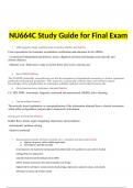 NU664C_Study_Guide_for_Final_Exam questions verified with 100% correct answers