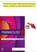Test Bank For Pharmacology A Patient-Centered Nursing Process Approach, 10th Edition by Linda E. McCuistion, Complete Chapters 1 - 58 (100% Verified by Experts)