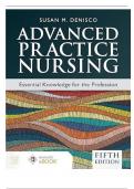 Test Bank For Advanced Practice Nursing: Essential Knowledge for the Profession 5th Edition by Susan M. DeNisco||ISBN NO:10,1284264661||ISBN NO:13,978-1284264661||All Chapters||Complete Guide A+