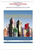 Solution Manual For Intermediate Accounting&comma; 7th Edition by David Spiceland&comma; Mark Nelson&comma; Wayne Thomas&comma; Jennifer &vert;All Chapters&comma; Complete Q & A&comma; Latest&vert;