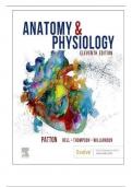 Test Bank For Anatomy and Physiology 11th Edition Patton||ISBN N0-10,0323775713||ISBN NO-13,978-0323775717||All Chapters||Complete Guide A+||Latest Update