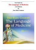 Test Bank for The Language of Medicine 11th Edition by Davi Ellen Chabner |All Chapters, Complete Q & A, Latest|