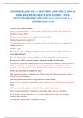 CHAMBERLAIN NR 511 MIDTERM AND FINAL EXAM REAL EXAMS ACCURATE AND CORRECT WITH DETAILED ANSWERS UPDATED 2023&sol;2024&vert; THIS IS A GUARANTEED PASS
