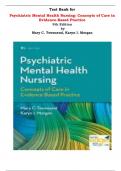 Test Bank for Psychiatric Mental Health Nursing: Concepts of Care in Evidence-Based Practice 9th Edition by Mary C. Townsend, Karyn I. Morgan |All Chapters, Complete Q & A, Latest|