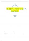CHFI EXAM WITH CORRECT ANSWERS