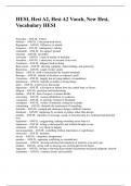 HESI&vert;Hesi A2&vert; Hesi A2 Vocab&vert; New Hesi&vert; Vocabulary HESI &vert;latest graded exam solution 2023&vert;2024