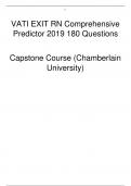 Rn ATI COMPREHENSIVE PREDICTOR 2023 CAPSTONE COURSE