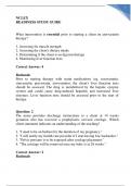 NCLEX READINESS STUDY GUIDE QUESTIONS WITH 100&percnt; VERIFIED ANSWERS AND RATIONALES RATED A&plus;