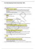 CLC 056 Analyzing Contract Costs Exam 100&percnt; 2023