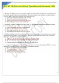 HESI RN OB Maternity Exam Questions and Answers 2024.