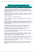 Florida 215 Study Guide 100&plus; Questions With Complete Solutions&period;