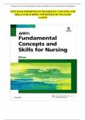 Test Bank for deWits Fundamental Concepts and Skills for Nursing, 5th Edition (Williams, 2018) Chapter 1-41 | All Chapters