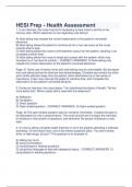 HESI Prep - Health Assessment