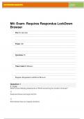 M4&colon; Exam- Requires Respondus LockDown Browser