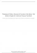 Thibodeau & Patton&colon; Structure & Function of the Body&comma; 14th Edition Chapter 03&colon; Cells and Tissues Test Bank