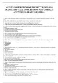           VATI PN COMPREHENSIVE PREDICTOR 2023-2024 EXAM LATEST ALL 150 QUESTIONS AND CORRECT ANSWERS &vert;ALREADY GRADED A