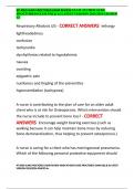 ATI MED-SURG PROCTORED EXAM REVIEW EXAM ATI MED-SURG PROCTORED EXAM 93Q & As LATEST VERSION 2023&sol;2024 GRADED A&plus;