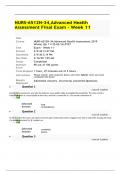 NURS-6512N-34,Advanced Health Assessment Final Exam - Week 11