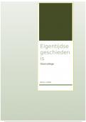 Hoorcollege Aantekeningen Eigentijdse Geschiedenis (Ge1V21003)