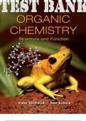 TEST BANK for Organic Chemistry Digital Update 8th Edition by Peter Vollhardt and Neil Schore ISBN 9781319393915 (All Chapters 1-26)