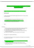 Professional Nursing Concepts & Challenges&comma; 9th Edition Test Bank Graded A&plus;&period;