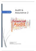 Audit en assurance 2 inlever opdrachten