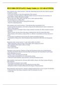 BYUI BIO 295 EXAM 1 Study Guide (A+ GUARANTEED)