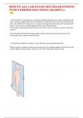 BIOD 151 ALL LAB EXAMS 2023-2024 QUESTIONS WITH VERIFIED SOLUTIONS GRADED A&plus;