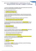 RN VATI COMPREHENSIVE ASSMT 2025|2026 REAL EXAM 180 QUESTIONS AND 100% CORRECT ANSWERS
