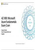 AZ-900: Microsoft Azure Fundamentals Exam Cram Dwayne Natwick Cloud Training Architect Lead Opsgility