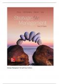 Strategic Management Text and Cases&comma; Ninth edition&comma; written by authors Dess&comma; McNamara&comma; Eisner