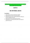 INTERMEDIATE ACCOUNTING MANUAL CH 14 EXAM WITH COMPLETE SOLUTIONS