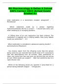 RN Pharmacology A Relias A Solved 100&percnt; Correct 2023 &lpar;Actual Exam&rpar; Graded A&plus;