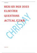 HESI RN NGN 2023 ELSEVIER