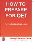 HOW TO PREPARE FOR OET