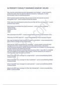 NJ PROPERTY- CASUALTY INSURANCE EXAM SET- SOLVED