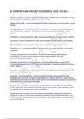 NJ PROPERTY AND CASUALTY INSURANCE EXAM -SOLVED