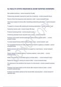 NJ HEALTH STATE INSURANCE EXAM VERIFIED ANSWERS