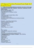 ATI Maternal Newborn Proctored Exam Study Set 2 &lpar;focused reviews&rpar; &lpar;2023&sol;2024&rpar; Newest Questions and Answers &lpar;Verified Answers&rpar;