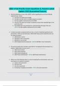 LEED v4 GA Practice Exam Questions & Answers Latest Update 2023&period;Guaranteed Success&period;