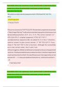 BIOCHEM C785 2 OA readiness check QUESTIONS & ANSWERS BEST EXAM SOLUTION GUARANTEED SUCCESS LATEST UPDATE 2023&sol;2023 RATED A&plus;