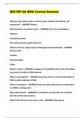 BIO189 Q6 With Correct Answers