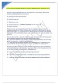 ATI Proctored Medical Surgical Practice Questions and Answers 2024