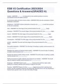 ESB V2 Certification 2023&sol;2024 Questions & Answers&lpar;GRADED A&rpar;