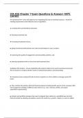 CFA ESG Chapter 7 Exam Questions & Answers 100% Correct 